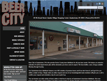 Tablet Screenshot of beercityqtown.com